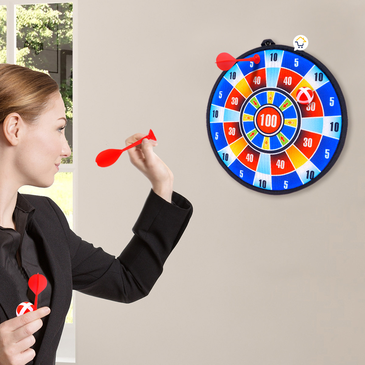 Miniatura 5 de Tablero Dardos Espuma GM210127